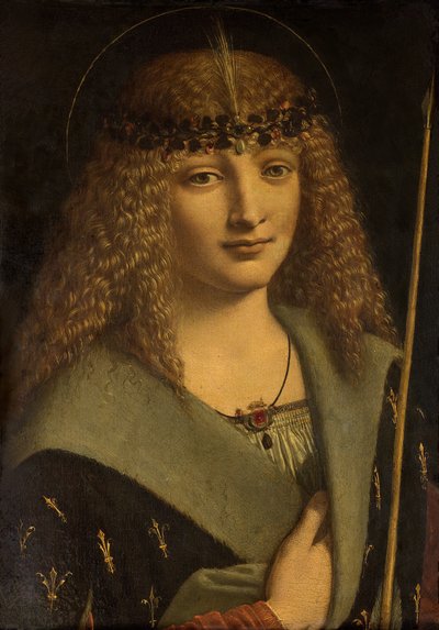 Portrait of a Boy as Saint Sebastian by Giovanni Antonio Boltraffio